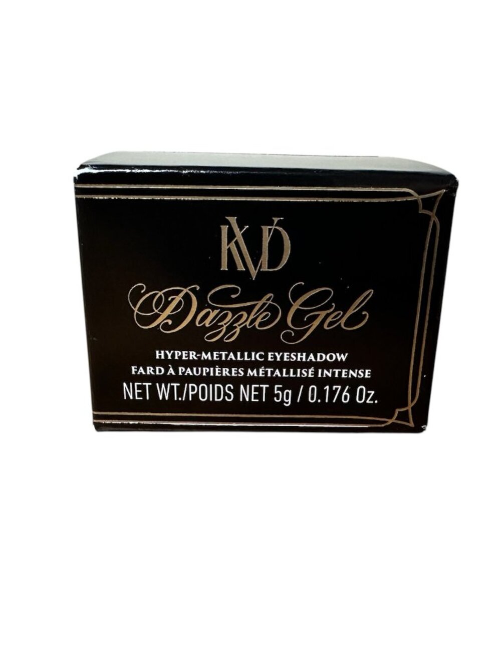 Kat Von D KVD Dazzle Gel Hyper Metallic Eyeshadow Violet Aurora New In Box